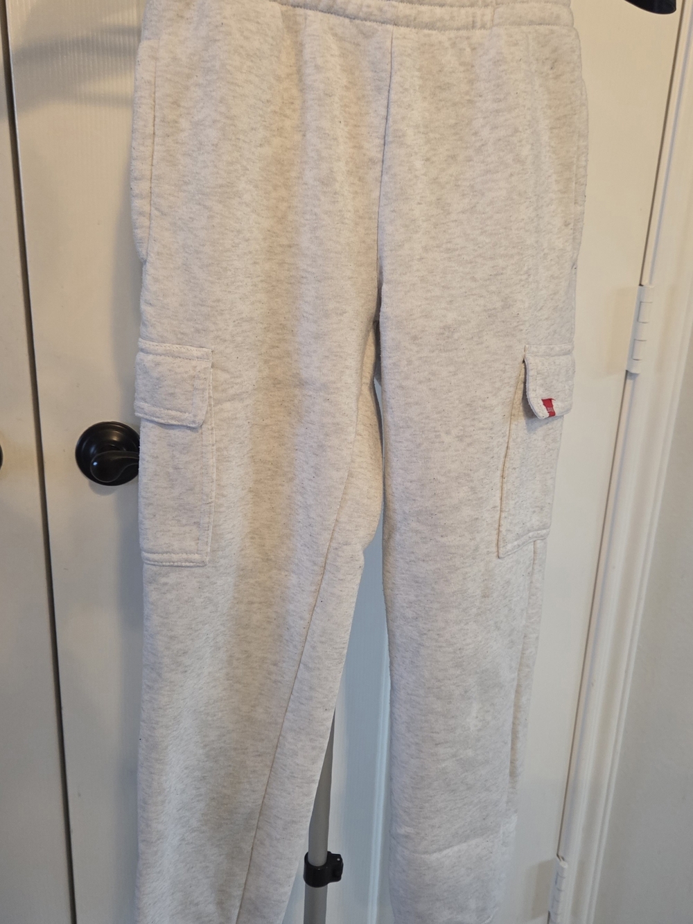 Levi's Light Gray Kids Cargo Sweatpants